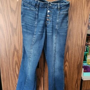 Source Unknown Classic Blue Boot Cut Jeans
